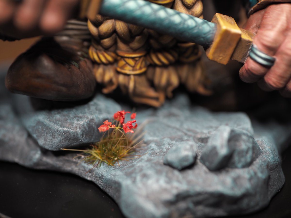 足元にお花が咲きました。
#ワールドミニズ
#heramodels