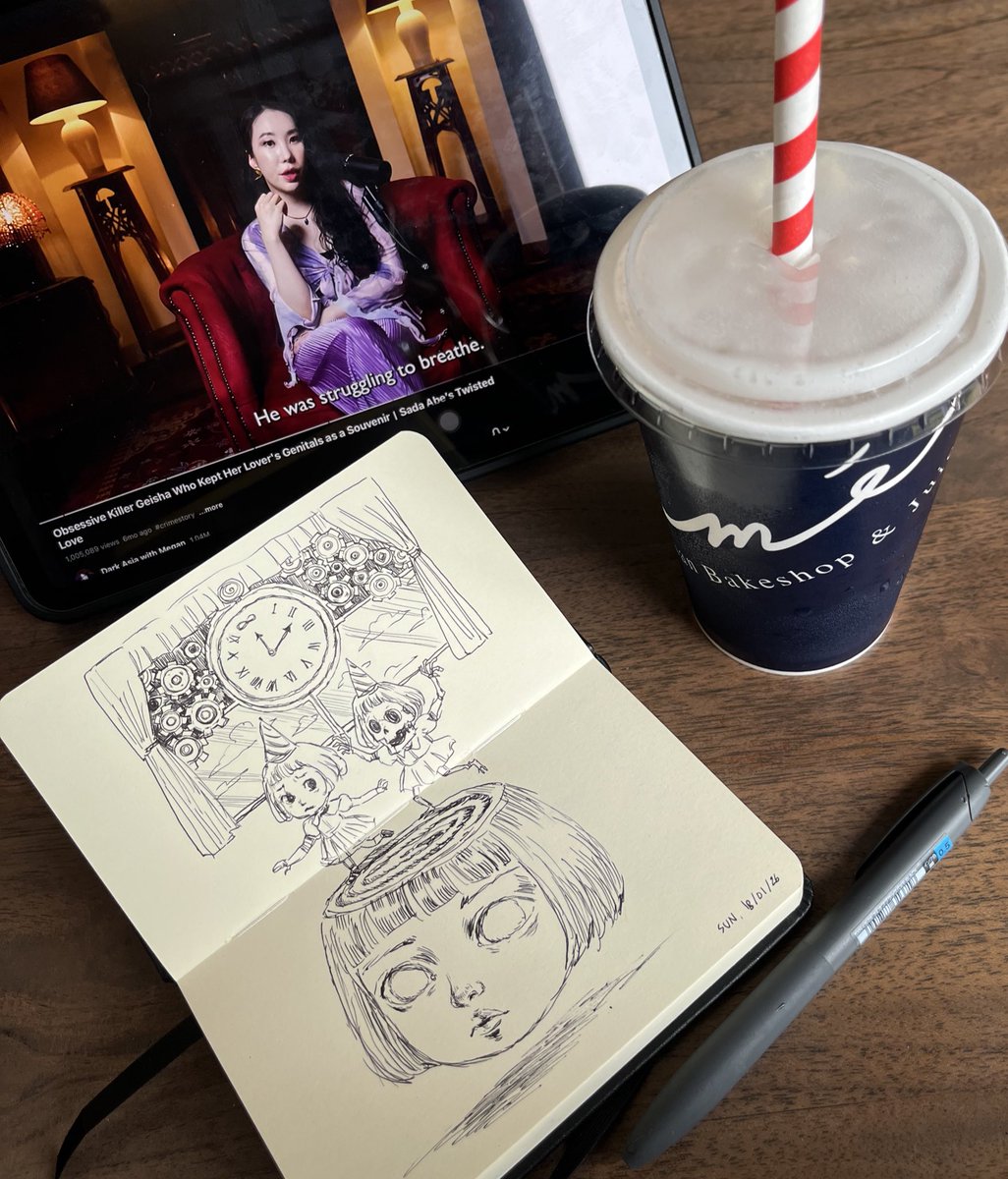 witchkana's tweet image. Sunday 🌥️