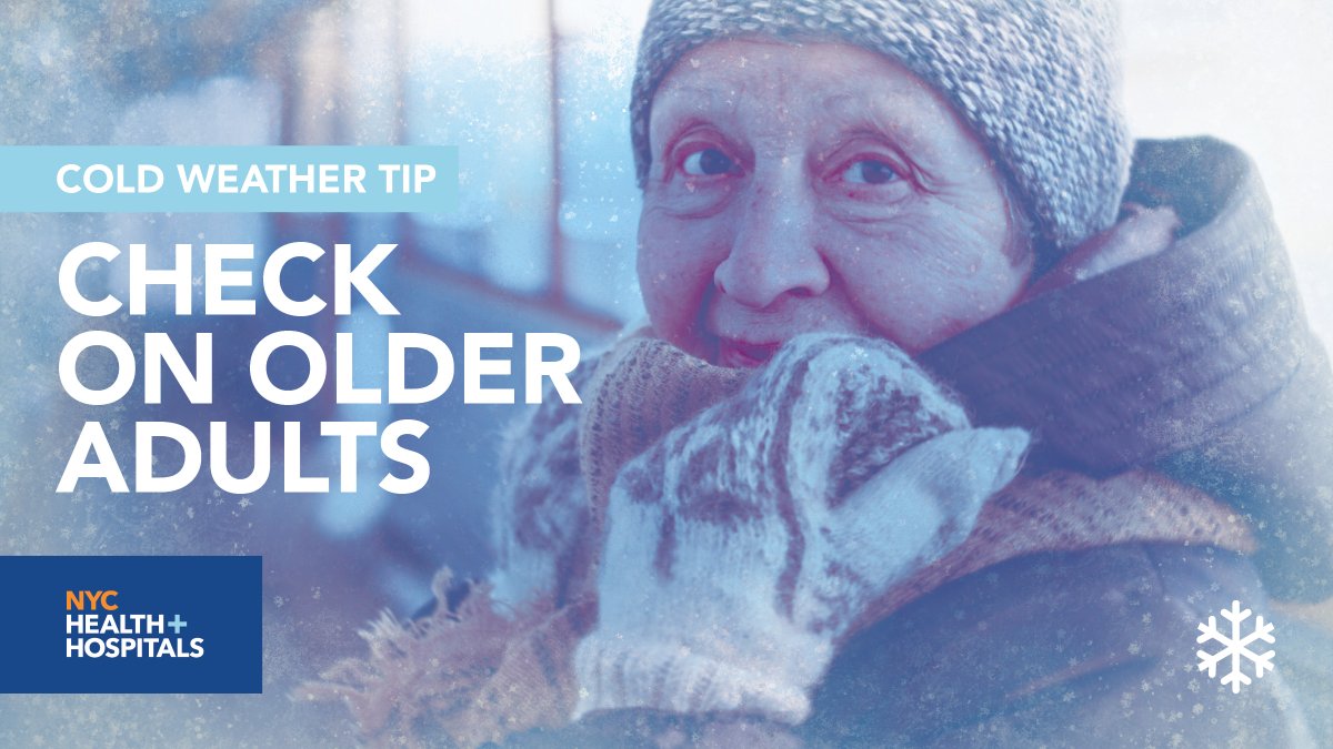 NYCHealthSystem's tweet image. #WinterWeather: A #WinterWeatherAdvisory and #TravelAdvisory are both in effect for New York City. Winter weather conditions are dangerous for anyone, but children and seniors are most vulnerable. Check on neighbors and offer assistance to those in need: on.nyc.gov/2RmwchP.