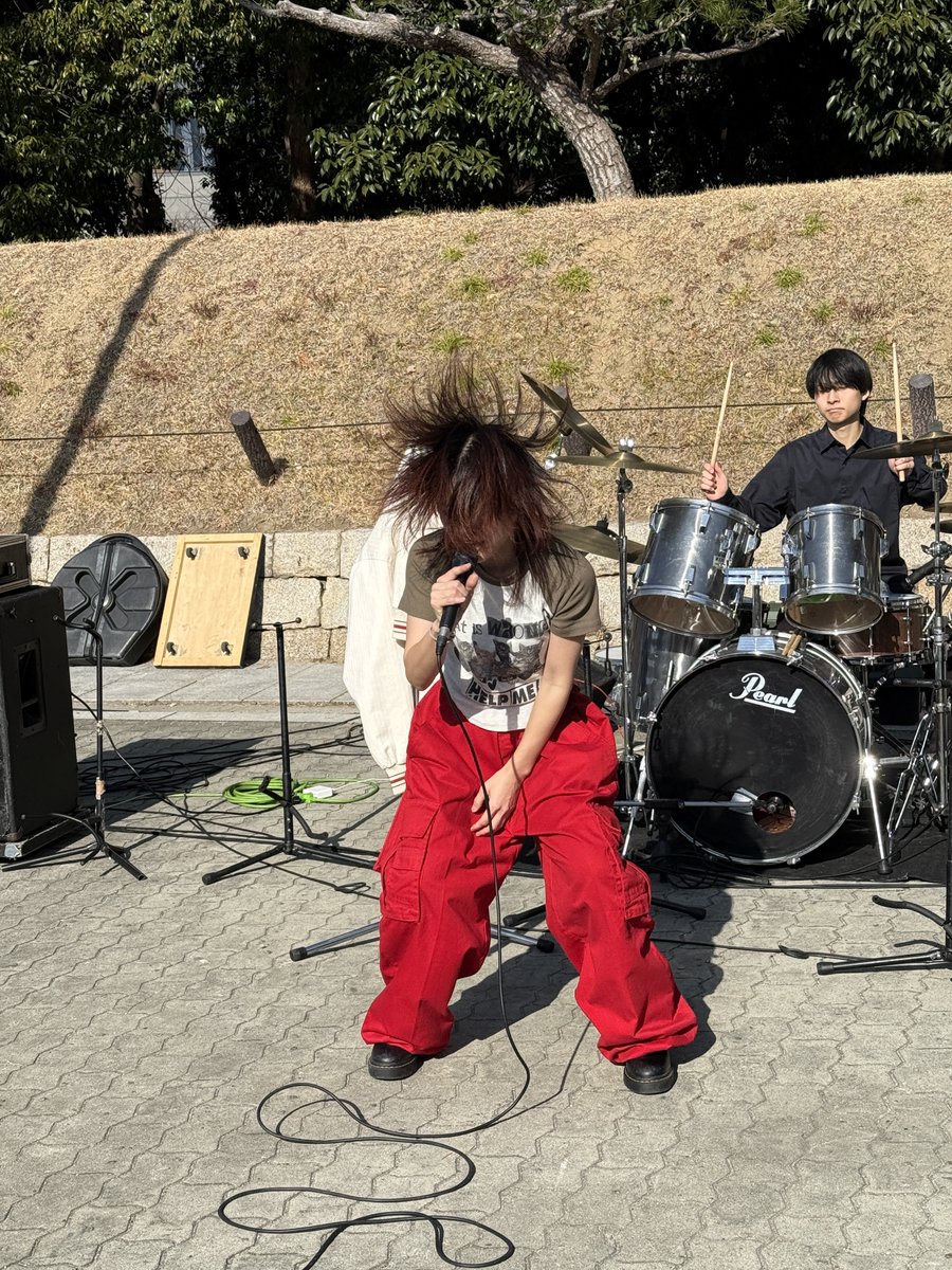 今年初の城天ストリートで、 #ナンカノユメ のフリーLiveを
楽しんで来た♪
