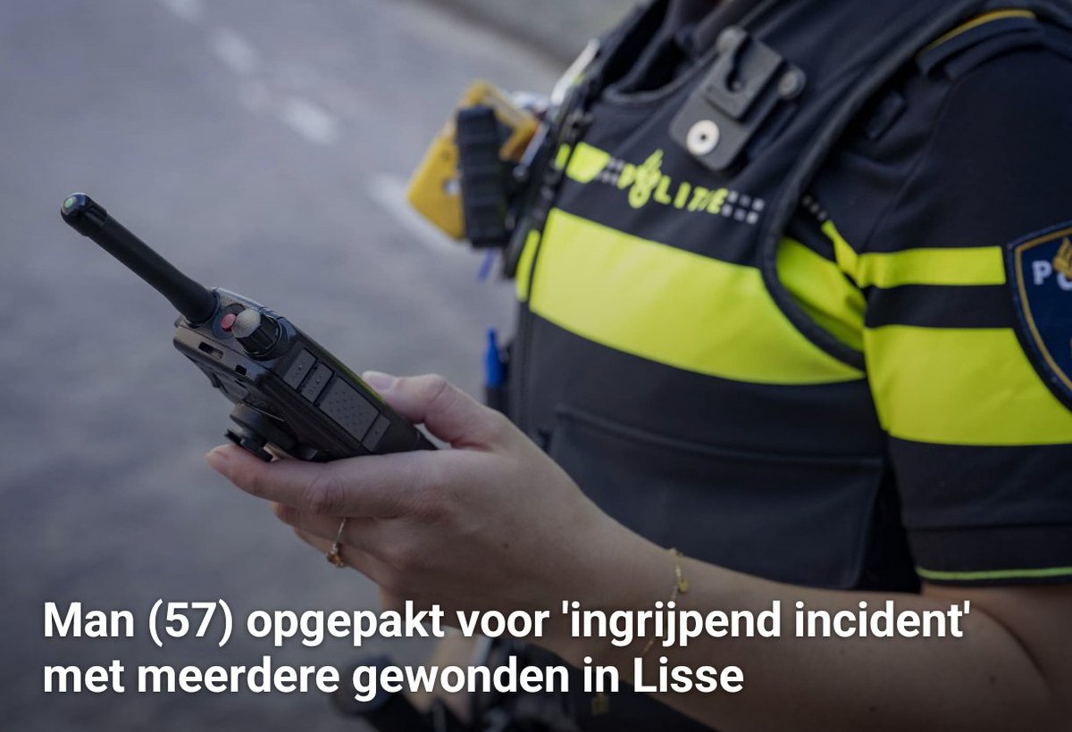 Aanhouding na poging tot doodslag in Lisse