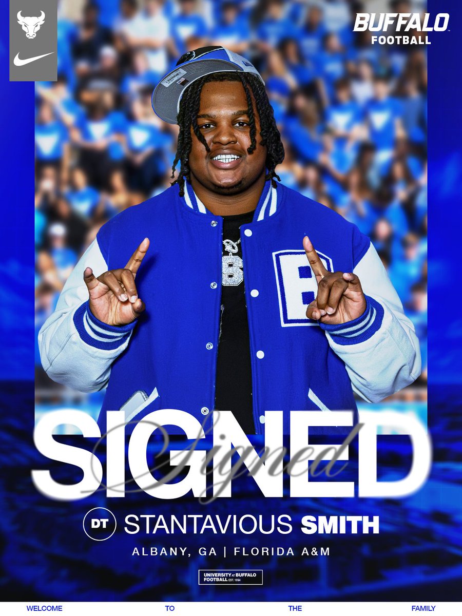 UBFootball's tweet image. 𝑺𝒆𝒄𝒖𝒓𝒆𝒅 ✍️

Welcome to the family, @stantavious! 

#UBhornsUP🤘l #BullMarket📈