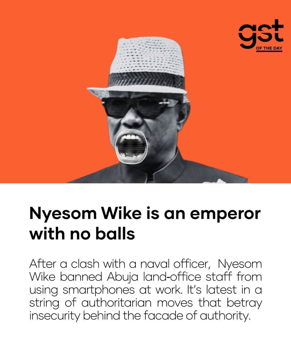 wearegst's tweet image. Abuja has never been this unsafe.

This is what Wike’s “governance” looks like.