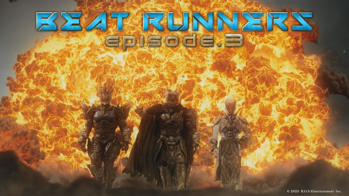 特撮『BEAT RUNNERS』公式 tweet media