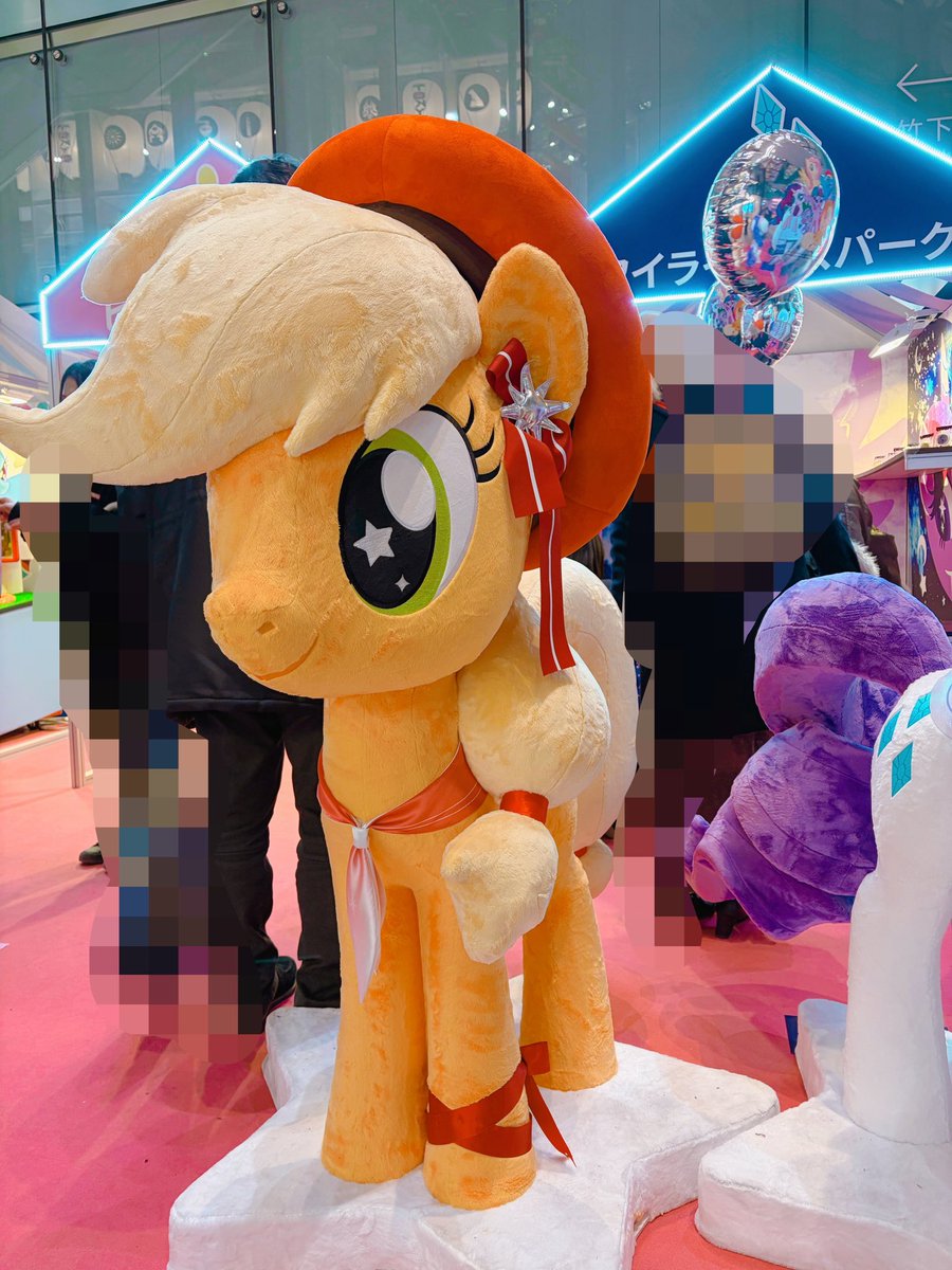 原宿にアップルジャックいた〜！！！🍎️🍎️ やっぱマイリトルポニー