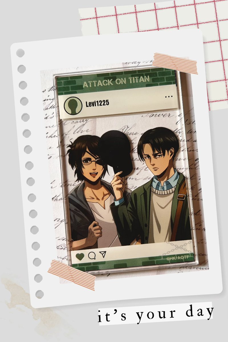 #リヴァハン 又到了透卡重叠的时刻🤣这是我喜欢透卡的原因