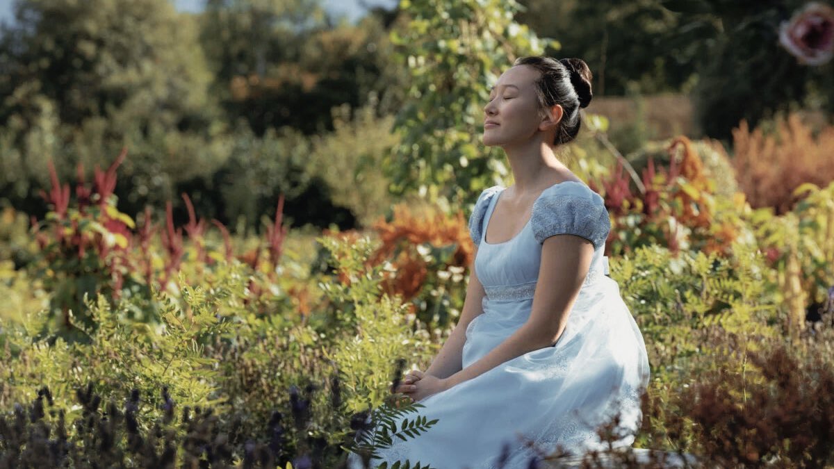 abridgertonlove's tweet image. i love when women