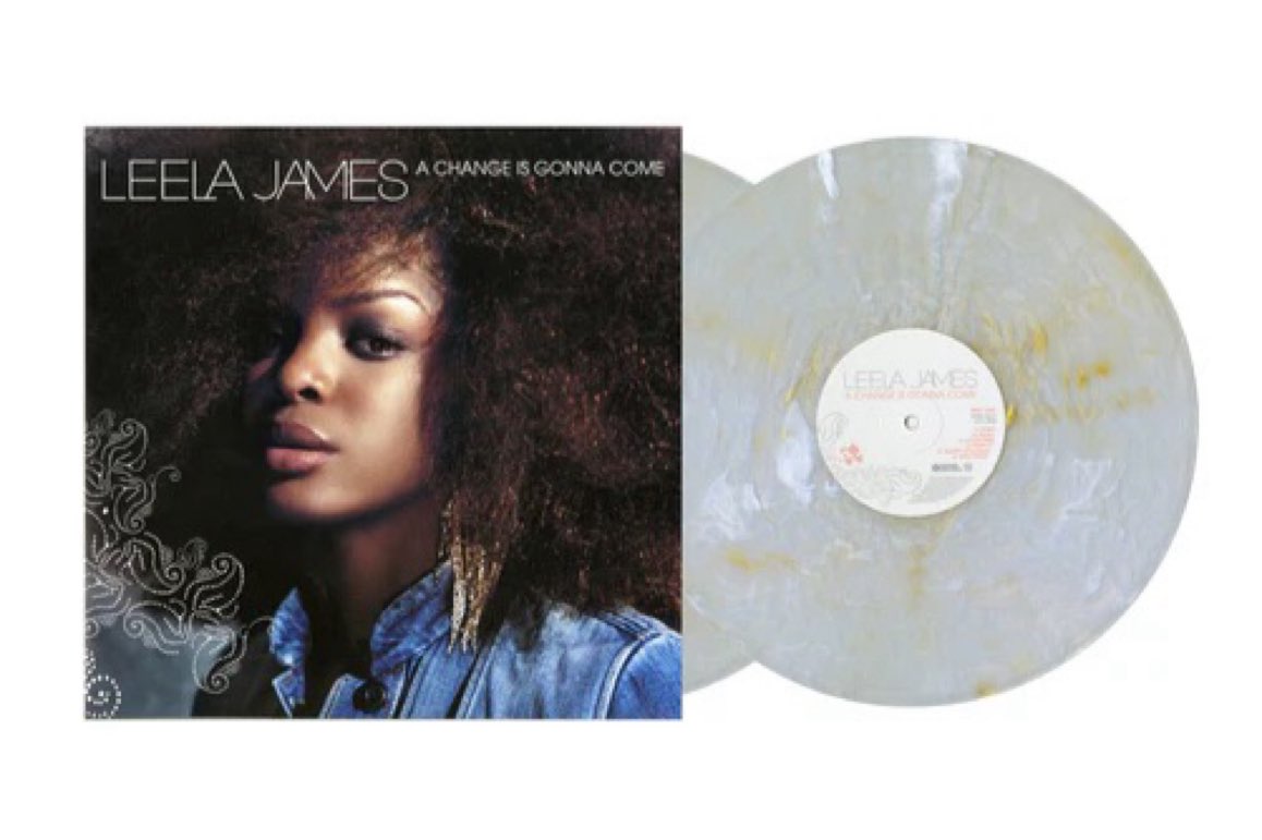 ご予約受付中♬】 LEELA JAMES / A CHANGE IS GONNA COME -2LP- (COLOR