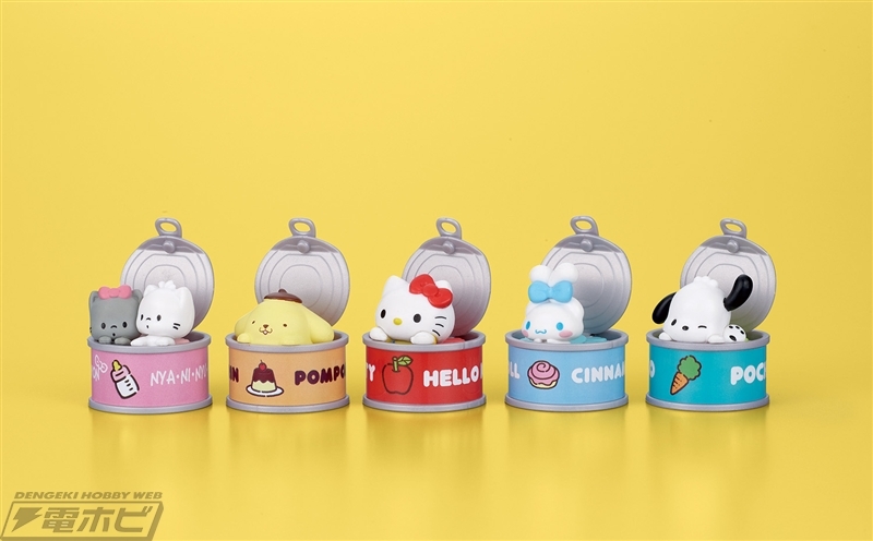 今週の話題】缶からひょっこり出てきたハローキティ、ポムポムプリン