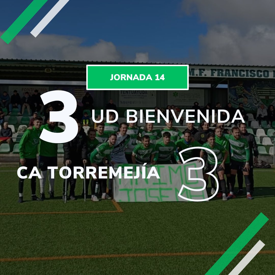 FINAL

Empate en un partido en el que tuvimos iniciativa y ocasiones, pero en el que también concedimos demasiado.

Queríamos más, y vamos a por más. Esta semana habrá novedades💪

Gracias a todos por el apoyo🐍

#EsoQueTeVuelveLoco💚🤍