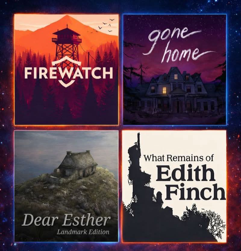 RaydenJesus's tweet image. Sabéis de algún walking simulation, tan bueno como estos que esté editado en físico?
#videogames #walkingsimulator