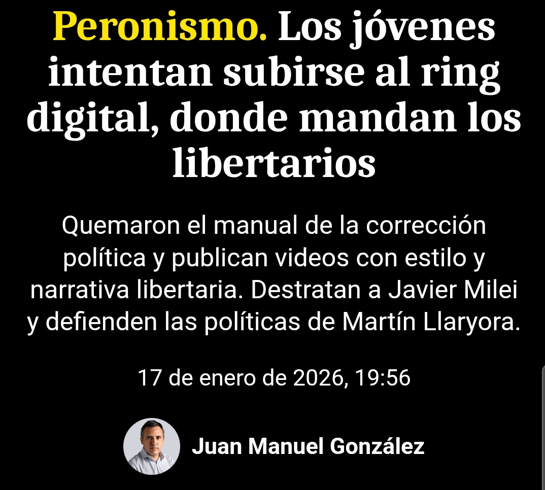 FedeGiammaria's tweet photo. Después de la dura derrota en las elecciones, el Gobierno de Llaryora sale a darle batalla en redes a los libertarios 

Tarde? Tiene con qué? Hay funcionarios puestos a hacer de influencers? 👇
https://t.co/VGh4YsvQdp https://t.co/4VePSnttc8
