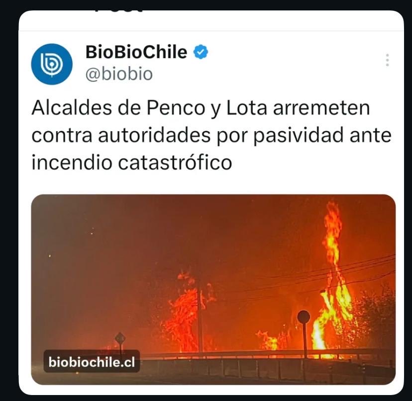DraMLCordero's tweet image. Me duele el alma ver como los incendios han arrasado con todo a su paso en el sur de nuestro país. Mi solidaridad con todas las familias y comunidades que han sido afectadas por este desastre.  Y no puedo dejar de decir que lamento profundamente que el gobierno nuevamente llegue…