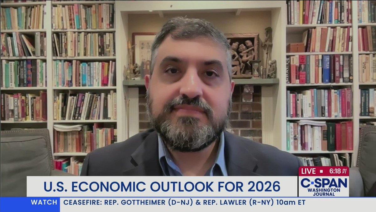 .<a href="/NPR/">NPR</a>'s Roben Farzad joins us to discuss the latest data on the U.S. economy and financial and economic stories to watch in 2026.

Watch live here: tinyurl.com/3v4m4kcr