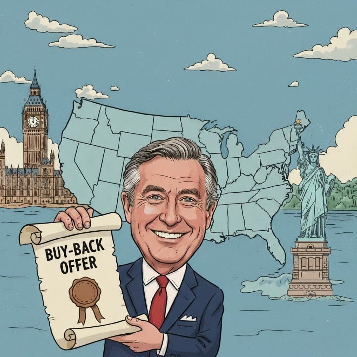 Трамп еще не догадывается какую он глупость затеял с Гренландией!
Журналист Пирс Морган предложил выкупить Америку обратно. В конце концов, когда-то она была нашей, и это укрепит нашу безопасность в Северной Атлантике. Если вы не продадите её нам, президент Трамп, мы введем