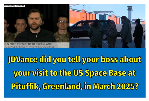 Roger_Boaden's tweet image. .@JDVance will you tell @realDonaldTrump about
#USbase of Pituffik on Greenland? You were there!
On 27 Apr 1951 #USA &amp;amp; #Denmark signed an
Agreement concerning #US bases on Greenland.
That Agreement states that the Agreement shall
remain in effect for the duration of #NATO.
