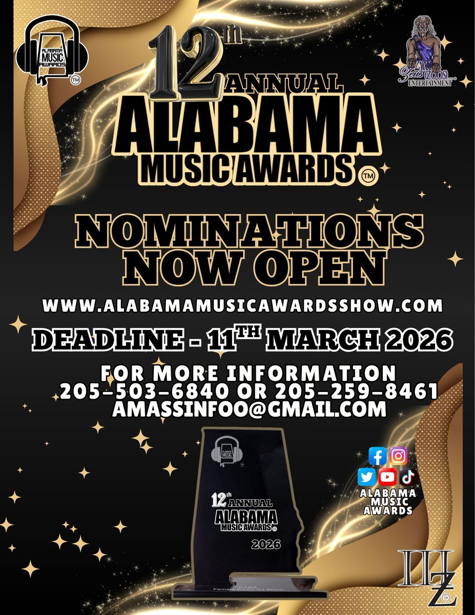 AlabamaAwards's tweet photo. https://t.co/et2LGd6Ke9