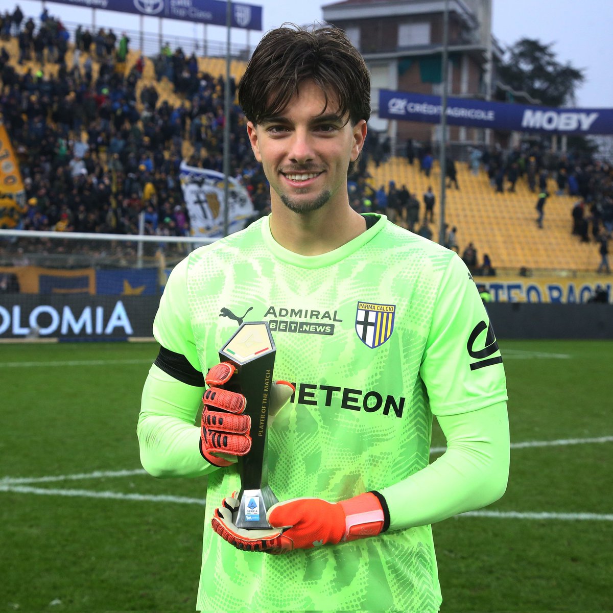 Beberapa kali melalukan penyelamatan gemilang, Edoardo Corvi memang pantas mendapatkankan MVP, karena cuma ia yang bermain gemilang saat laga #ParmaGenoa.

#ForzaParma