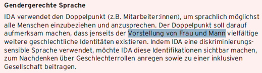 Der von <a href="/niusde_/">NIUS</a> heute thematisierte Leitfaden "Stark gegen Rechts" ist eine Fundgrube des Wahnsinns. Noch nie Vergleichbares gelesen.
Wie kann man so etwas ernstlich mit Steuergeld finanziert auf die Jugend(arbeit) loslassen? Siehe Snippet. Da steht: "Frau und Mann" sind also