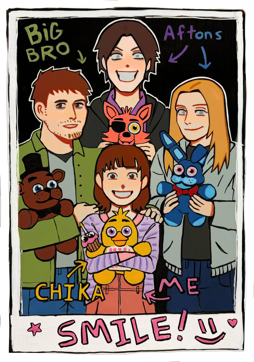 #FNAF found family :)
repost because of low quality 💔