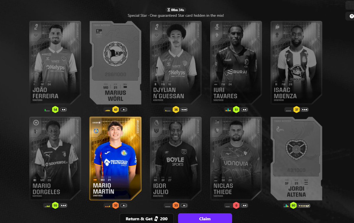 where is the star? <a href="/Sorare/">Sorare</a>