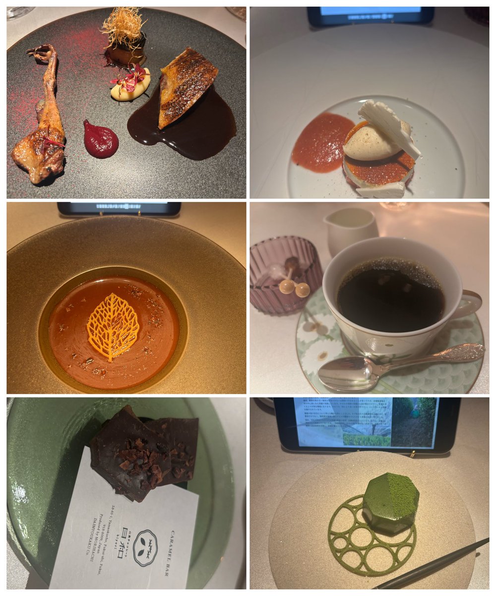 久しぶりにレカンへ。
昨年10月からシェフ🧑‍🍳が代わり、
コースも昼夜各1種類に変更。
アラカルトも無い様な？デザートワゴンも無く成り、ちょい寂しい気もするけど、拘りが物凄く強いシェフ🧑‍🍳の様で、コースの変更も定期的では無く気分次第😅より良い素材、自分の納得のいく素材が揃ったらみたいです😅