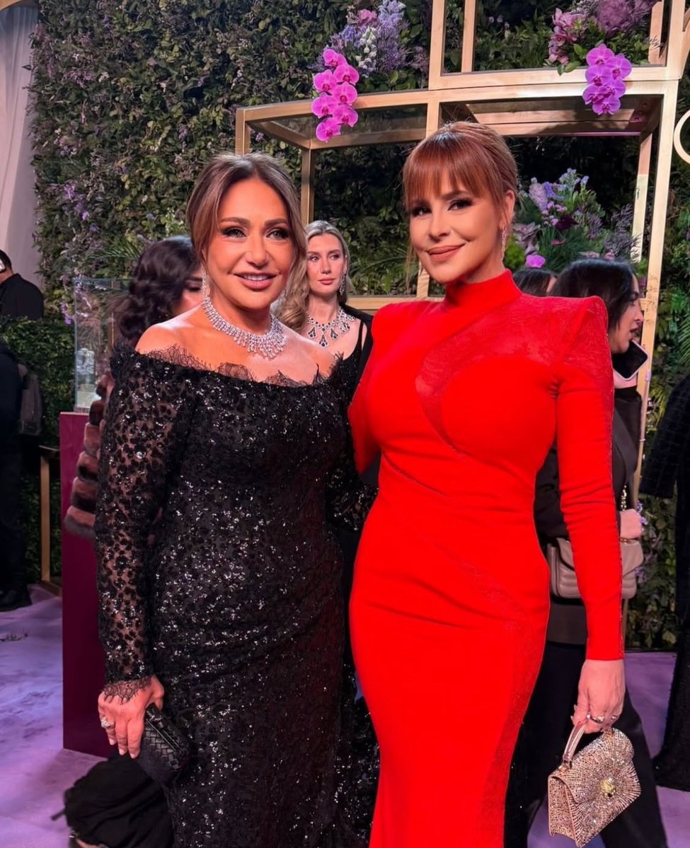 النجمة كارول سماحه مع النجمه ليلى علوي عبر IG ستوري ❤️!

#JoyAwards