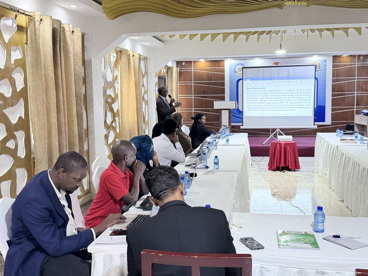 EARDIP_'s tweet photo. Day 1 of a 3-day consultation workshop on the Technical Feasibility Study on Fiber Optic Backbone Service Requirements and Identification of Market Gaps. Engaging with the  key stakeholders. #EARDIP https://t.co/jIYsSxyI1U