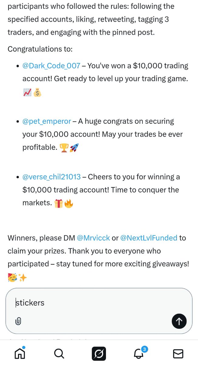 Winners 
<a href="/verse_chil21013/">Verse Chill</a>
<a href="/pet_emperor/">Emperor👑</a>
<a href="/Dark_Code_007/">Oi blud 🕯️</a>
Claim via discord discord.gg/4YkwyPXh