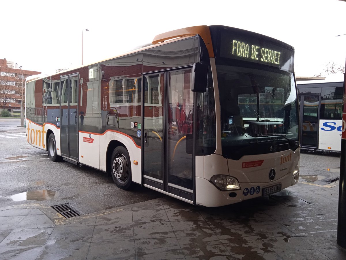 620 #Barcelona -> #Ripollet #AutocarsRFont <a href="/MBenzEspana/">Mercedes-Benz España</a> #citaro