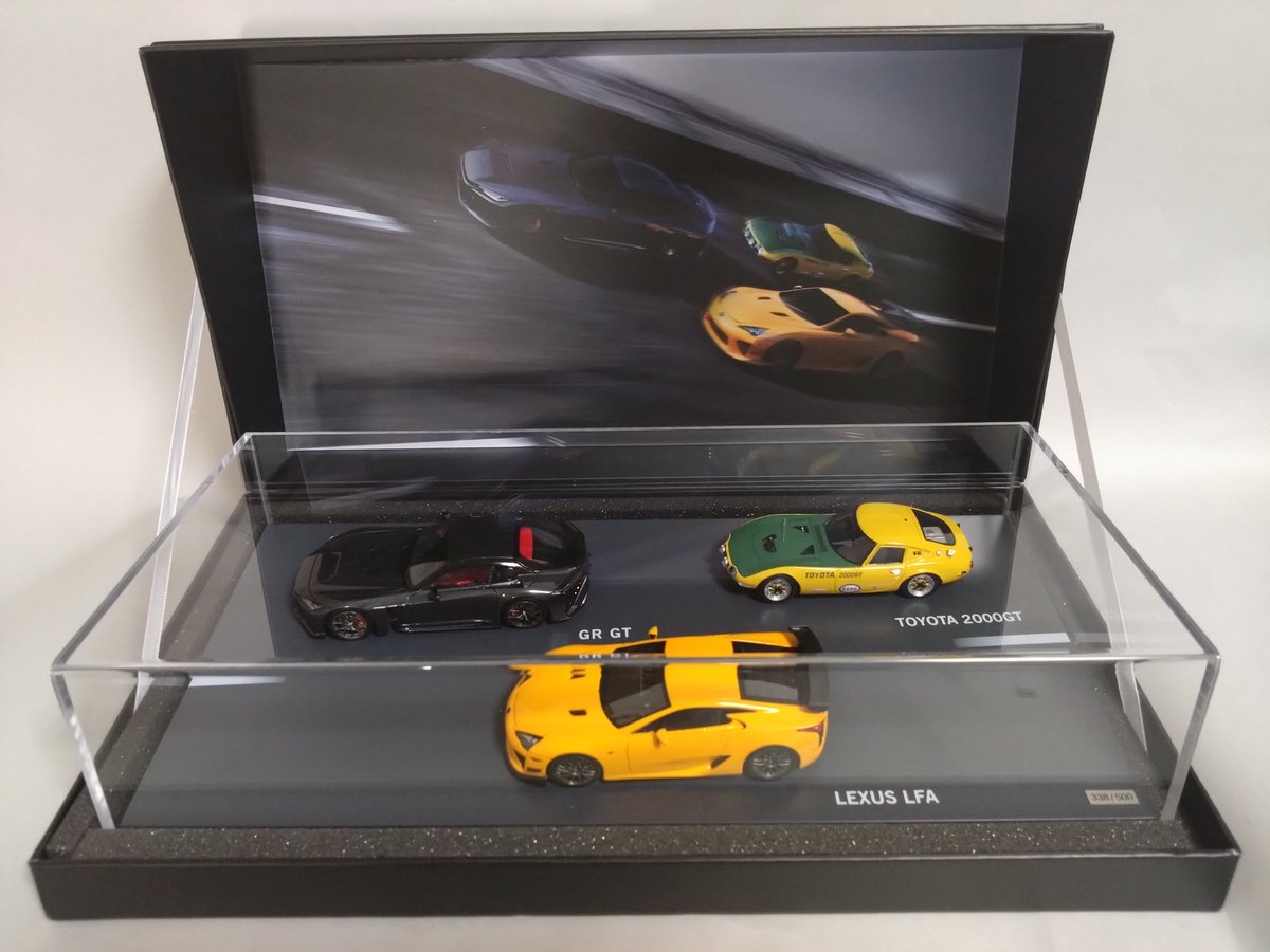 オートサロン2026 限定 1/43 GR GT/LFA/2000GTセット オートサロン2026