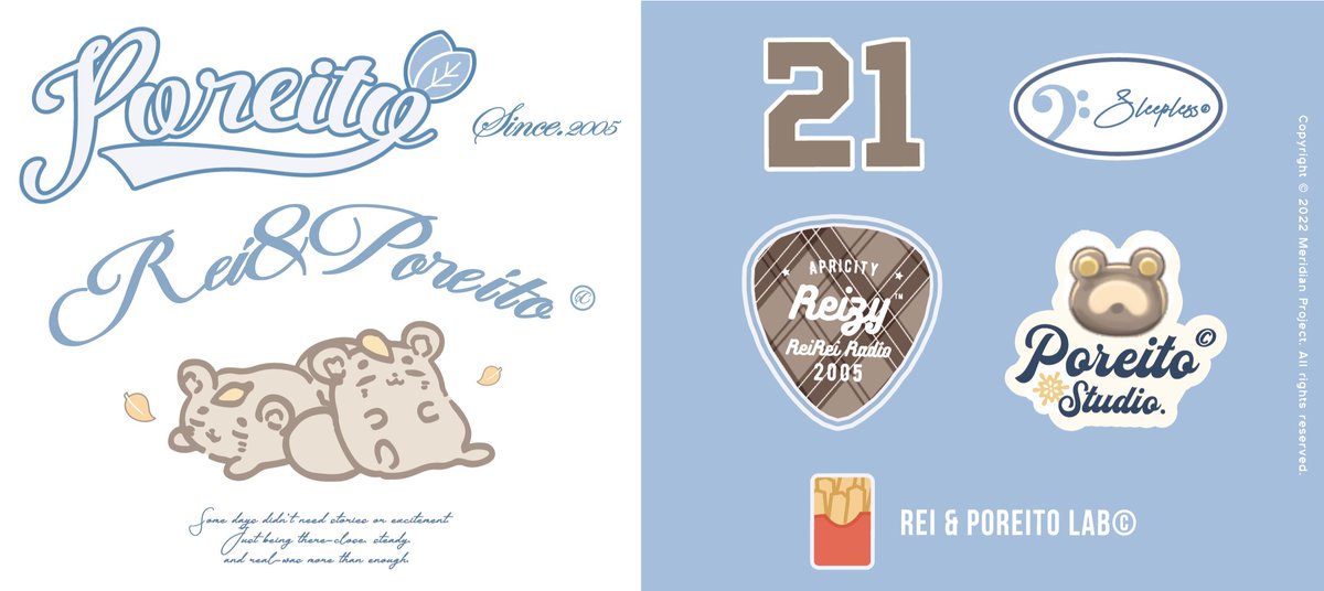 很榮幸有機會負責了子午計畫所属 浠Mizuki、澪Rei、煌Kirali與LOIARE聯名的服飾設計 請多指教🦊🍃🔥