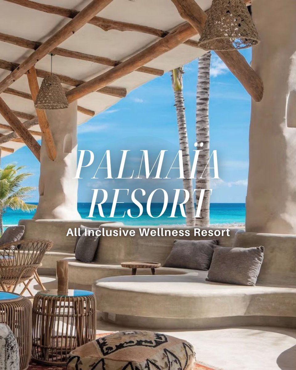 swgraphic's tweet photo. Palmaïa – The House of AïA is a Two MICHELIN Keys luxury all-inclusive focused on wellness, organic cuisine, and intentional living. 4th night free offer available for 2026 stays. 💬 DM me for a custom quote. https://t.co/AJAnasl0Zv