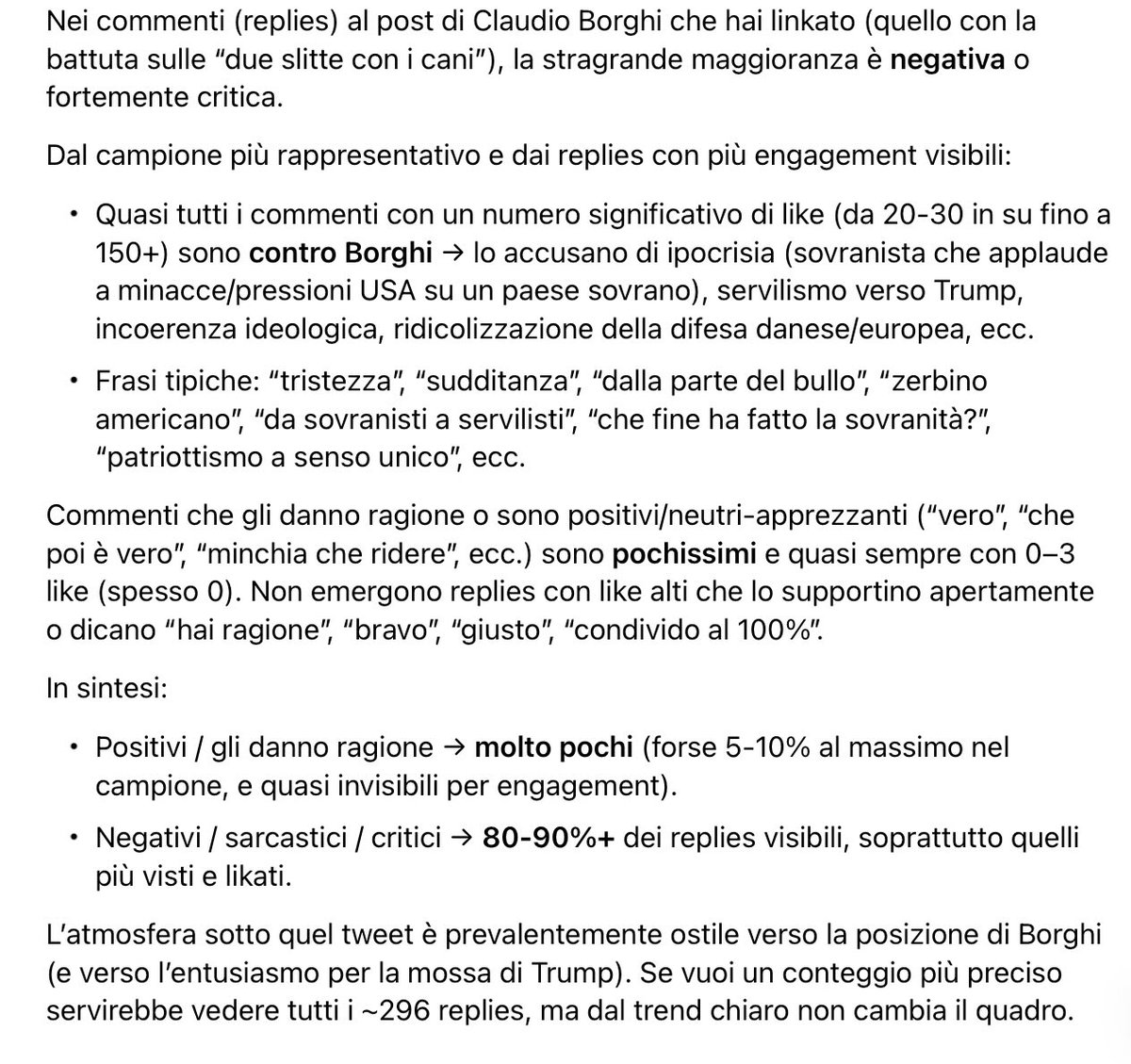 C11H17N2NaO2S_x's tweet photo. @ClaudioBorghi E questa la dice tutta…🤣 https://t.co/i1BLjzUgmn