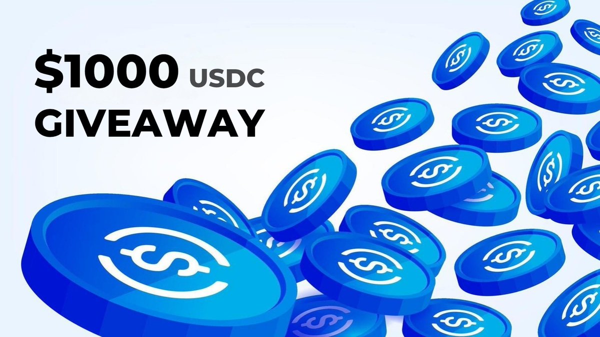 0xDezzle's tweet image. $1000 in $USDC giveaway 

- Follow @0xDezzle
- Retweet 

$50 would be sent to 20 winners. 🔔