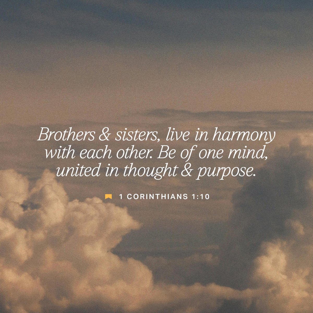 YouVersion's tweet image. 1 Corinthians 1:10