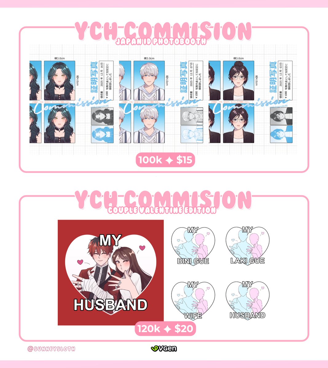 Sunneysloth's tweet image. [RT's and Likes are very appreciated]

۶۟ৎ OPEN COMMISSION ۶۟ৎ
Hii everyone!! My commission is open for local and international through vgen!!

Knock my DM if you're interested !!
🔗 vgen link on reply ^^
#VGenComm #artidn #zonakaryaid #VGenOpen #ArtCommission