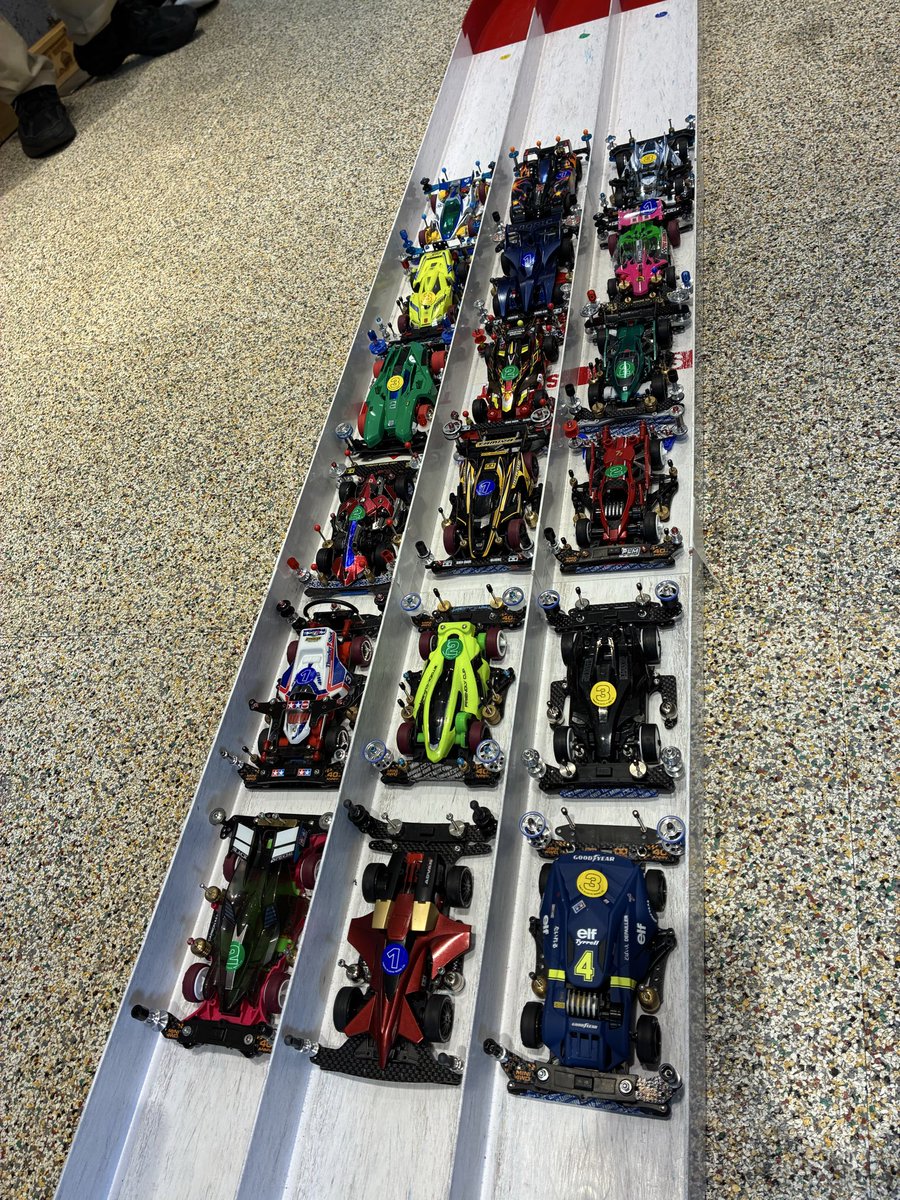 mini4tk's tweet image. TPF東京さんのストッククラスレースに親子で参加。
娘は残念ながら入賞逃しましたが、自身はMEシャーシで入賞🥈しました。

タミヤ運営、参加レーサーの皆様ありがとうございました😊

#tamiya_tokyo
#tamiya
#タミヤ
#ミニ四駆
#MEシャーシ