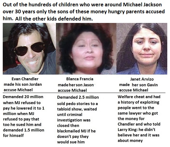 <a href="/DavidJo87970500/">Jonesey</a> so sad that he was falsely accused by greedy opportunists like these 
so sad that the media covered up for them and still refuses to report their treachery  

MJ was more innocent than anyone who ever called him a pedophile