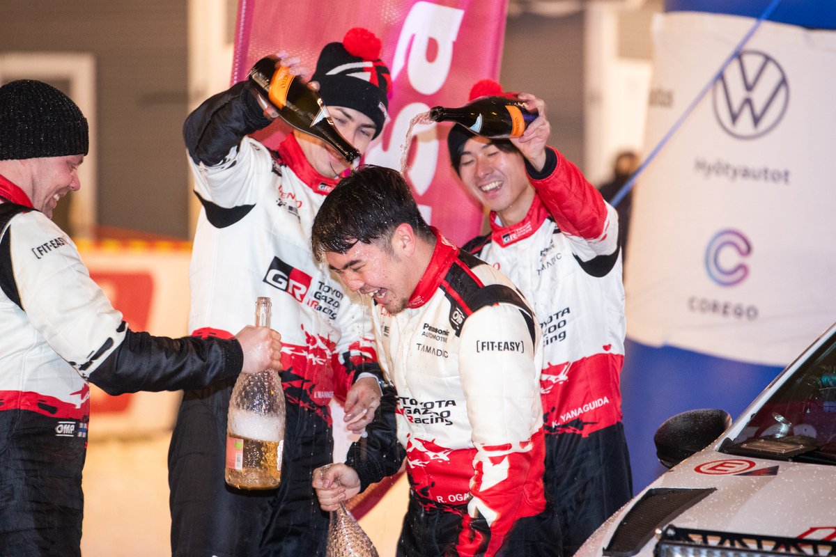 TGR_WRC_NextGen's tweet image. First ever winter rally ✅
First Rally3 starts ✅
1-2 in SM2 at @RalliSM Mikkeli 🥇🥈

Congratulations Rio and Kanta on an impressive start to the season 👏

#ToyotaGAZOORacing #ChallengeProgram