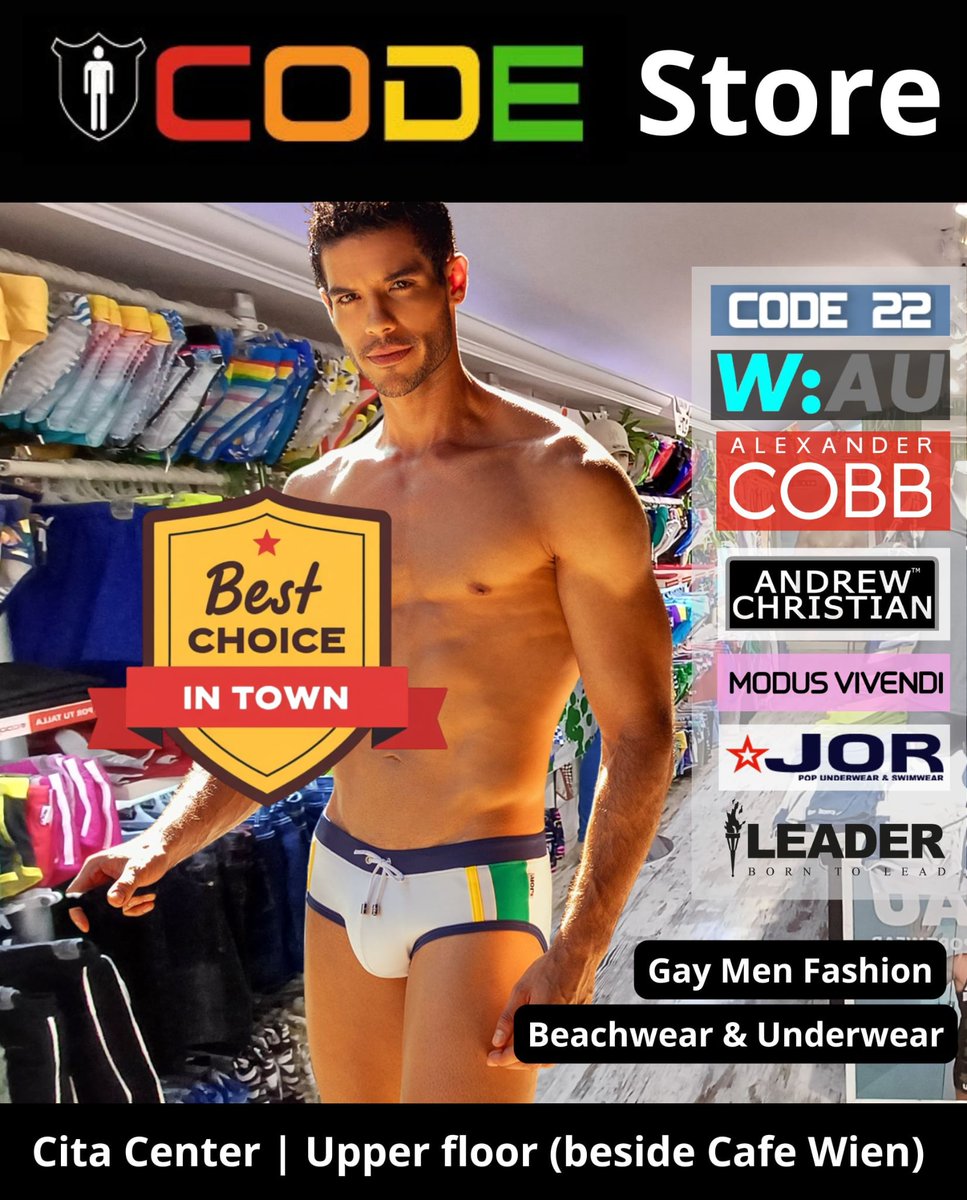 DunasMap's tweet image. 🔥 CODE STORE – MEN’S FASHION
Legendary swimwear &amp;amp; beachwear in Maspalomas
 maps.app.goo.gl/in8Yd9dMpzRr1v…
🏝️ One of the oldest &amp;amp; most iconic men’s fashion stores in the resort. A must-visit institution in Playa del Inglés — don’t leave Maspalomas without this ultimate shopping…