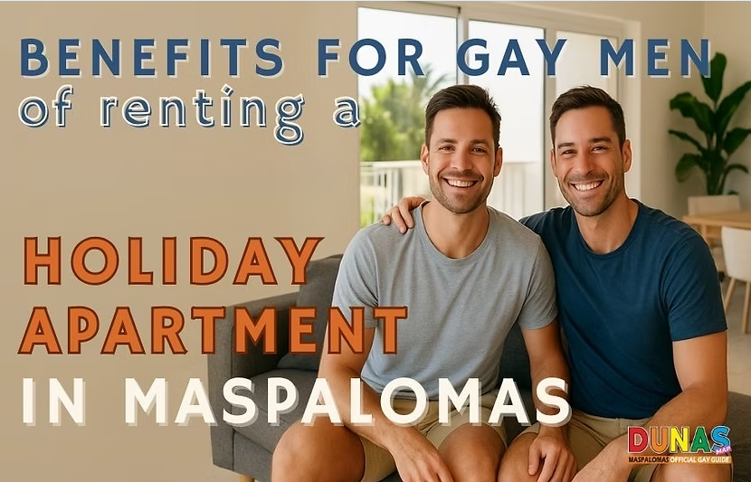 DunasMap's tweet image. 🏠🏳️‍🌈 Where to stay in Maspalomas?
Hotel or holiday apartment — what’s best for gay men?
 dunasmap.com/post/maspaloma…
🌴 From quiet retreats to party-central locations, renting a holiday apartment gives you freedom, privacy &amp;amp; flexibility to design your perfect gay getaway in…