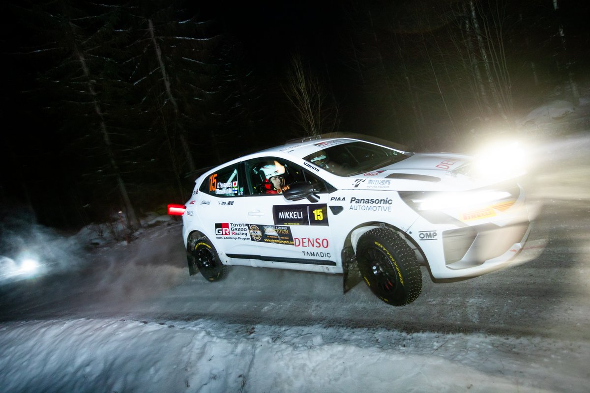 First ever winter rally ✅
First Rally3 starts ✅
1-2 in SM2 at <a href="/RalliSM/">Ralli SM</a> Mikkeli 🥇🥈

Congratulations Rio and Kanta on an impressive start to the season 👏

#ToyotaGAZOORacing #ChallengeProgram