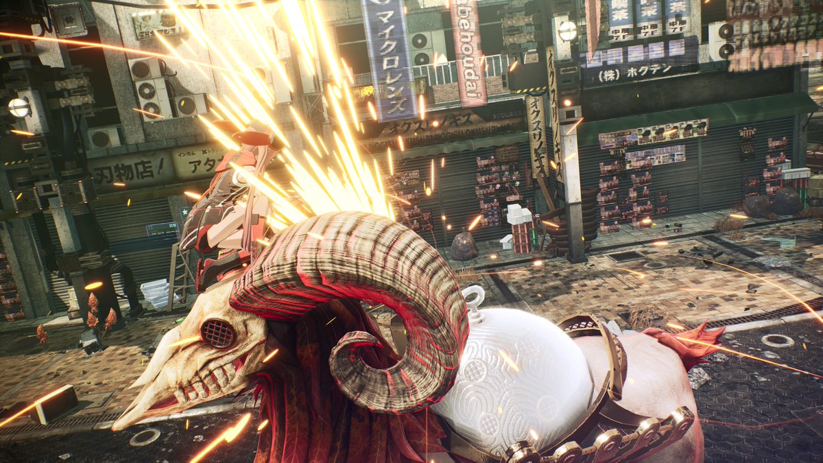 shibainu_kenji's tweet image. ★1865日目
サンデーアラシ。
設定のお話し。
アラシのイヤーマフは、武器であるチェンソーの騒音から耳を守るアイテムです。
また、広報としての可愛さを演出するという目的もあります。

★Day 1865
Sunday Arashi.
About the setting.
Arashi's earmuffs are an item to protect her ears from the…