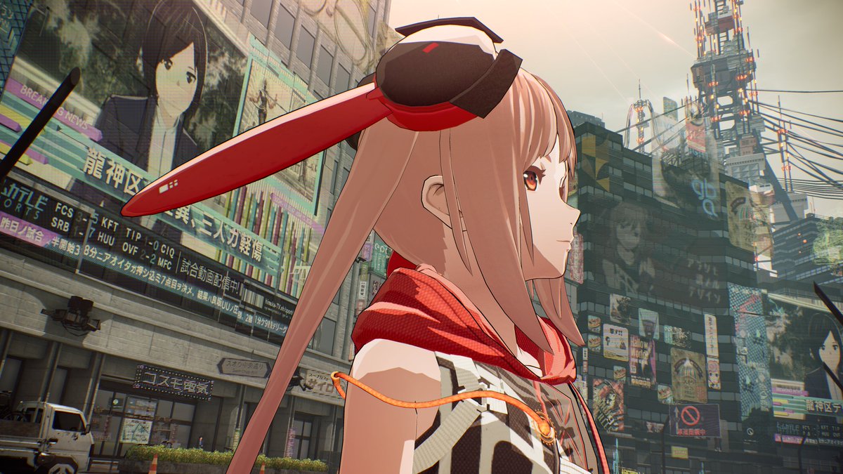 shibainu_kenji's tweet image. ★1865日目
サンデーアラシ。
設定のお話し。
アラシのイヤーマフは、武器であるチェンソーの騒音から耳を守るアイテムです。
また、広報としての可愛さを演出するという目的もあります。

★Day 1865
Sunday Arashi.
About the setting.
Arashi's earmuffs are an item to protect her ears from the…