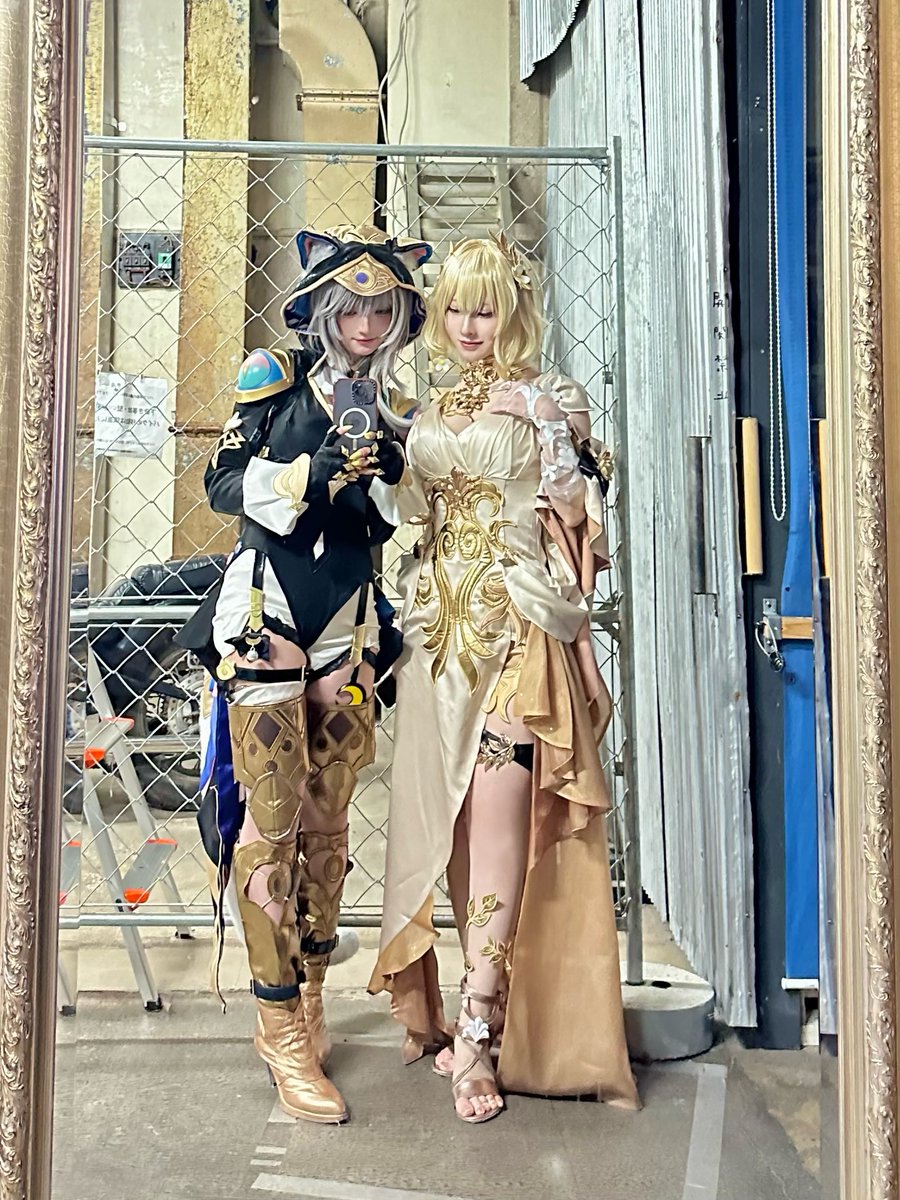 アグライアとサフェルで併せでした💓楽しかったー！
アグライア美し…✨🫶