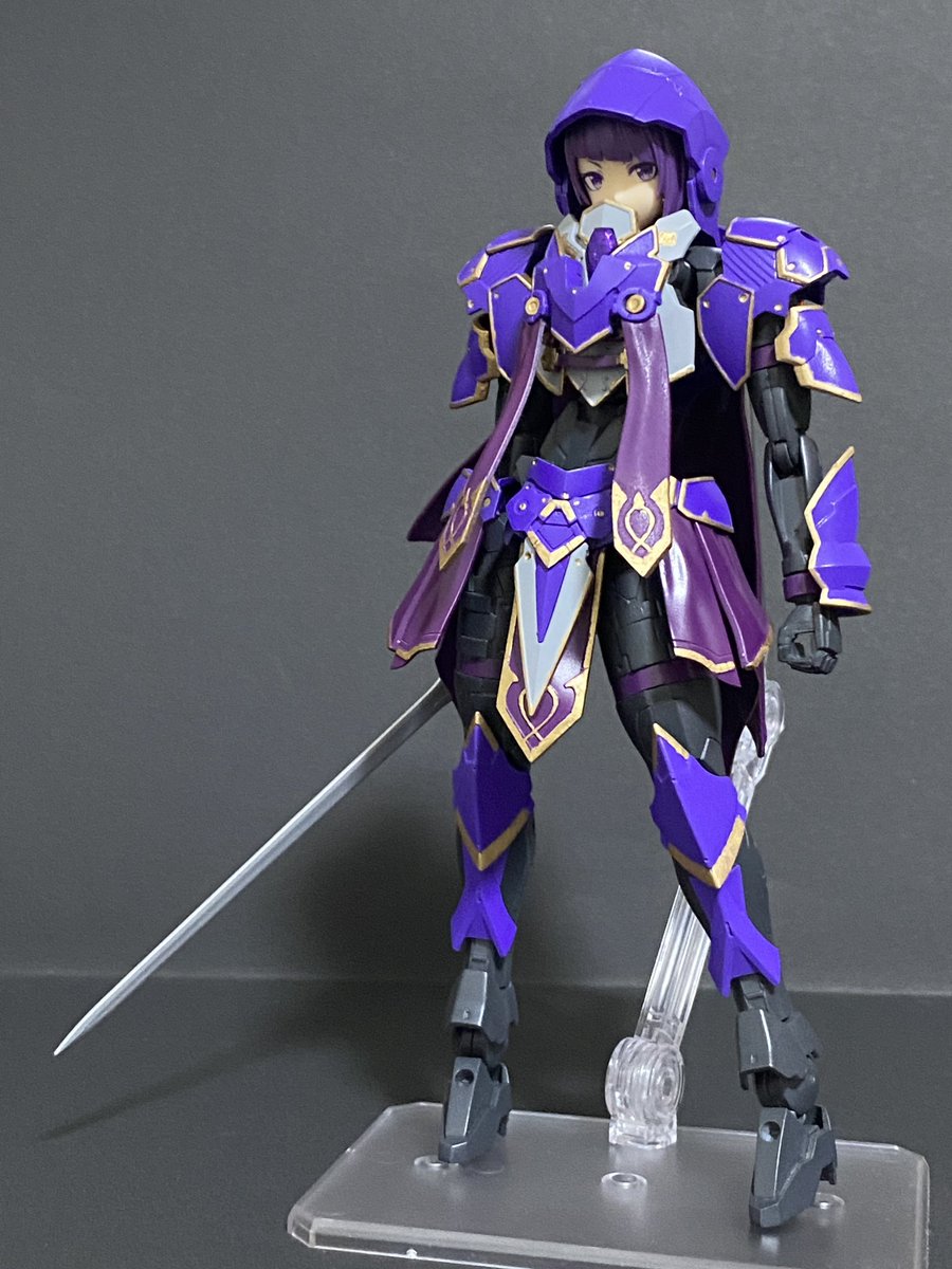 騎士団のヴェールに感銘を受けて製作 数年後のアンティーカ騎士団の