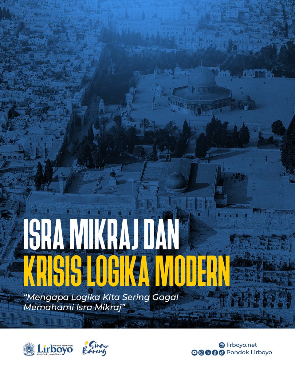 Saat iman dipaksa tunduk pada logika terbatas, yang lahir bukan pemahaman—melainkan skeptisisme. Kita lupa bahwa tidak semua kebenaran berjalan di jalur yang bisa diukur oleh nalar manusia.

#PondokLirboyo #SinauBareng #Isramiraj