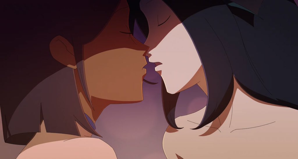 sapphicslike's tweet image. adult-animated short film the lovers about a mermaid and a seafood chef 
by studio heartbreak