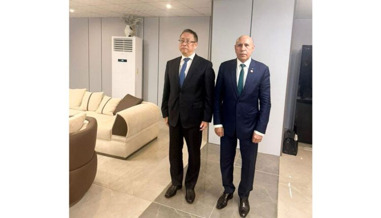 رئيس الجمهورية يلتقي نائب رئيس اللجنة الدائمة للمجلس الوطني لنواب الشعب الصيني .
#موريتانيا_الحدث